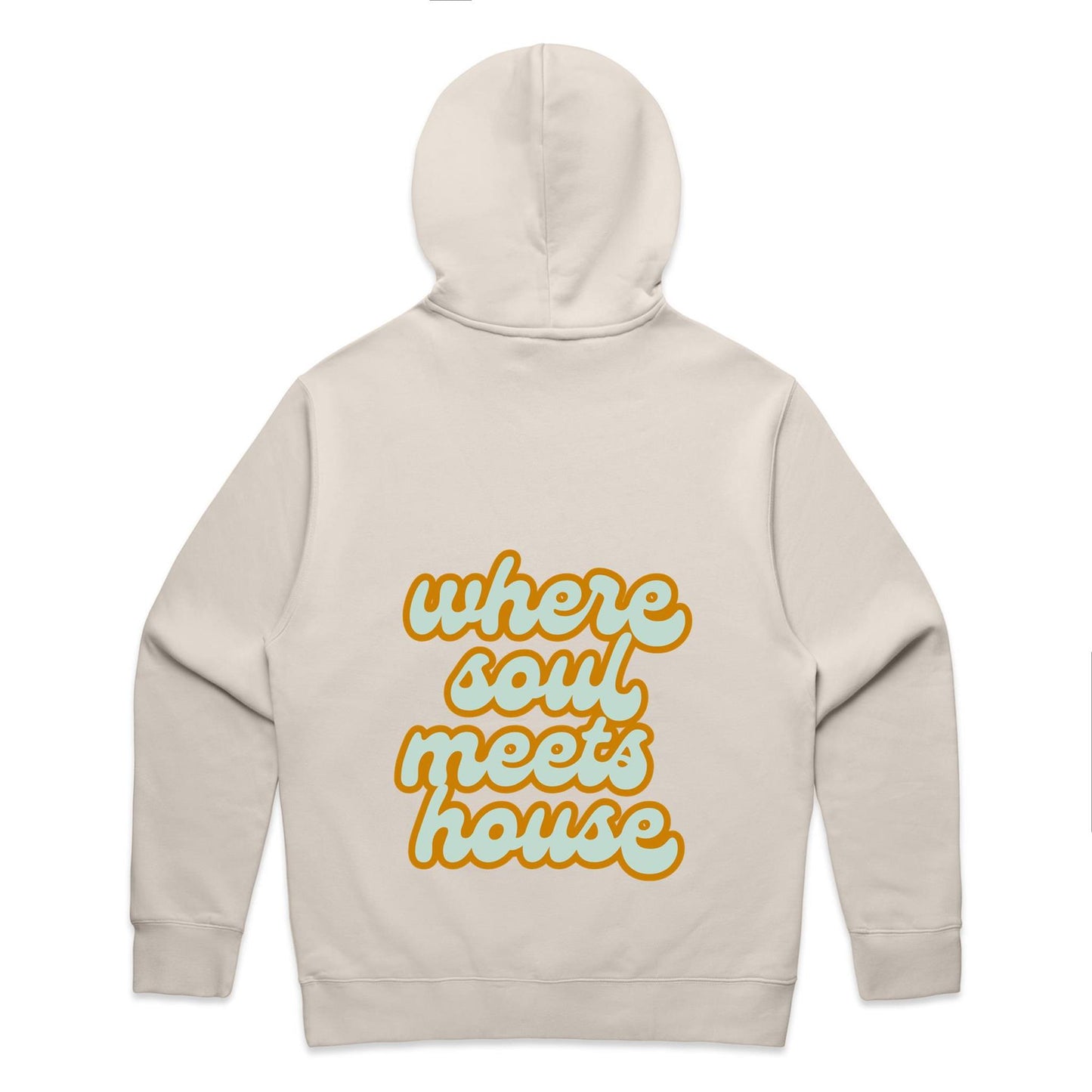 Where Soul meets House - relaxed hoodie
