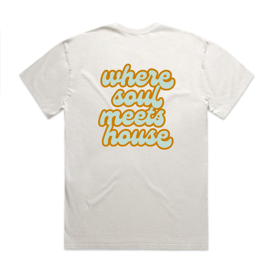 Where Soul meets House - Heavy Faded Tee