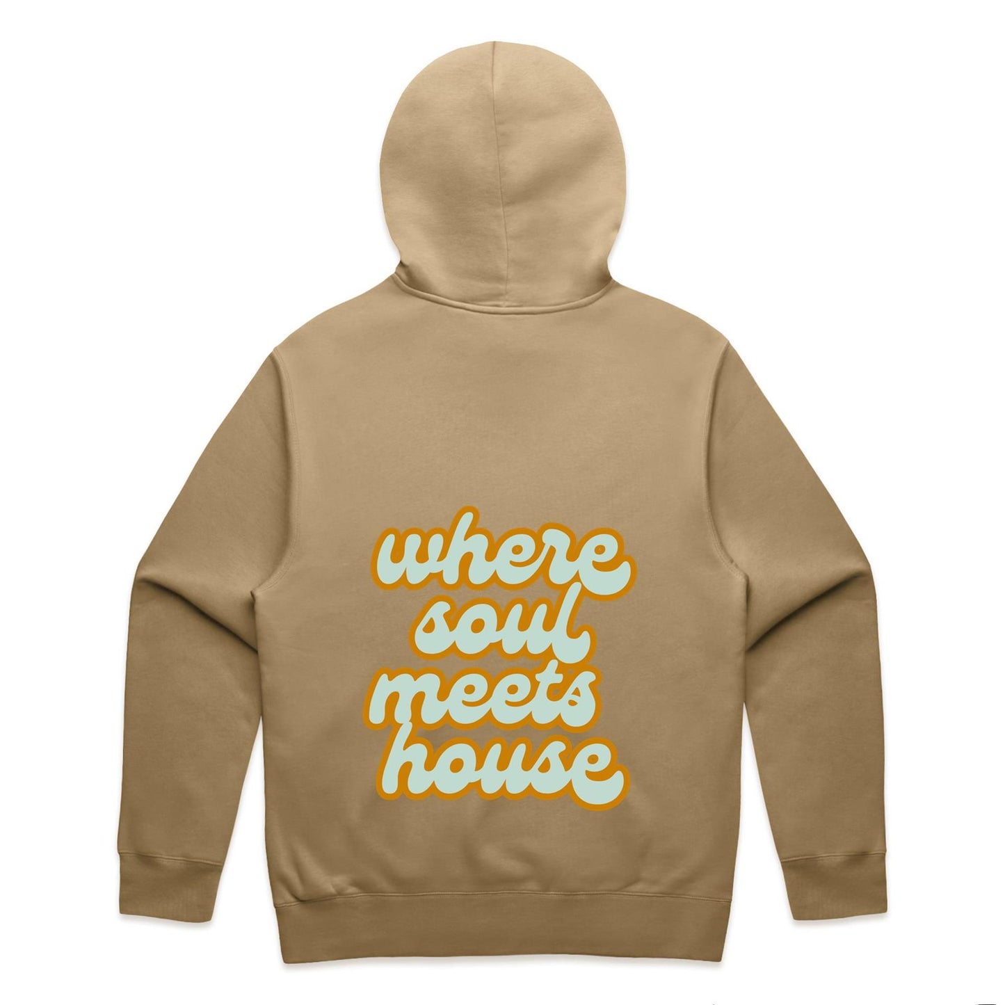 Where Soul meets House - relaxed hoodie