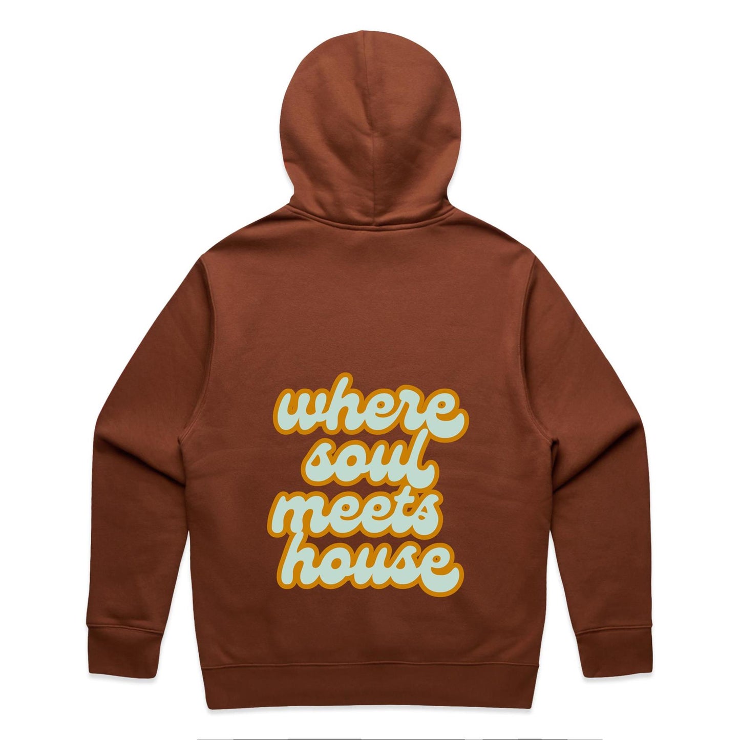 Where Soul meets House - relaxed hoodie