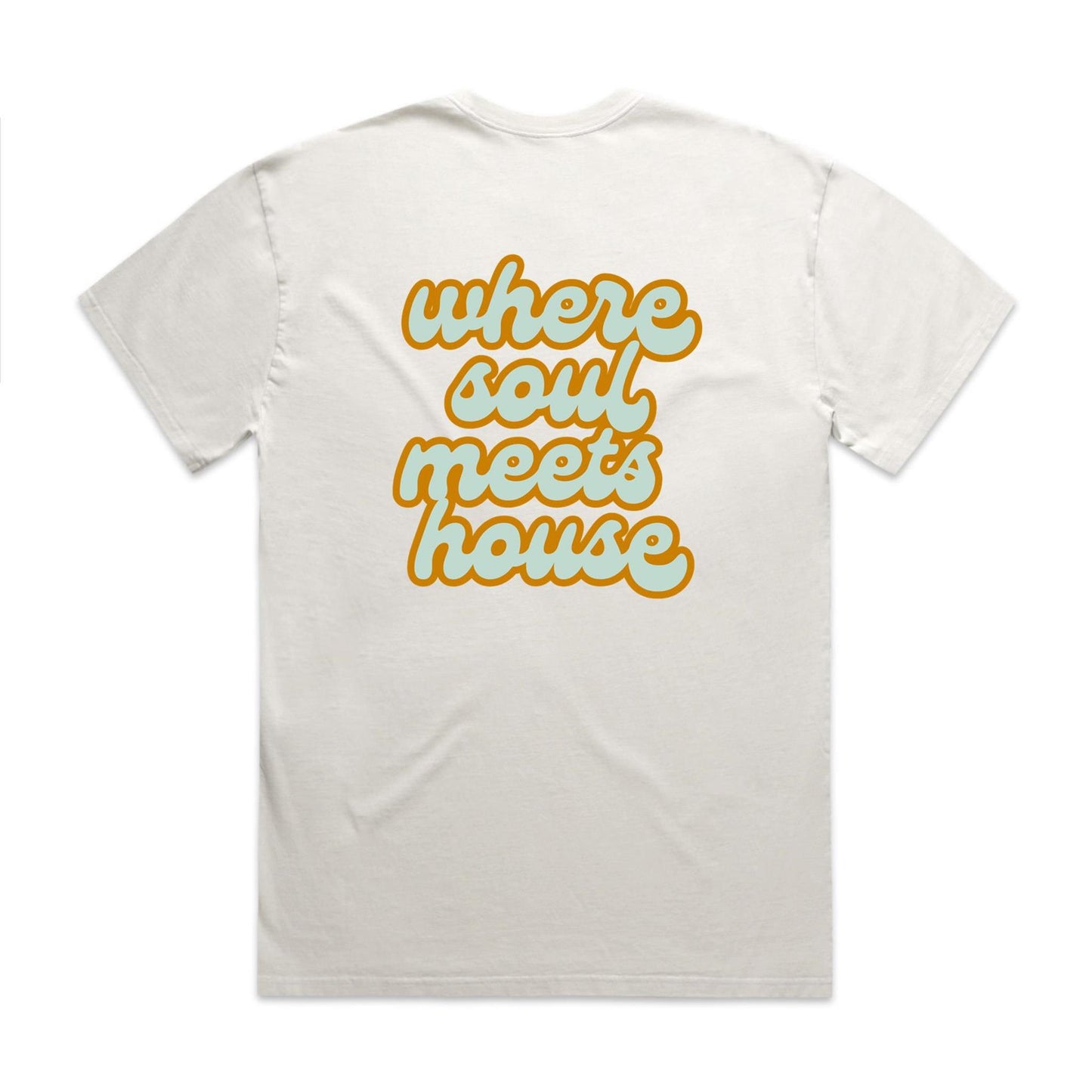 Where Soul meets House - Heavy Faded Tee