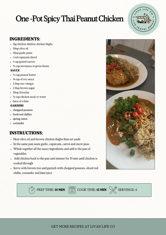 One-Pot Spicy Thai Chicken Recipe