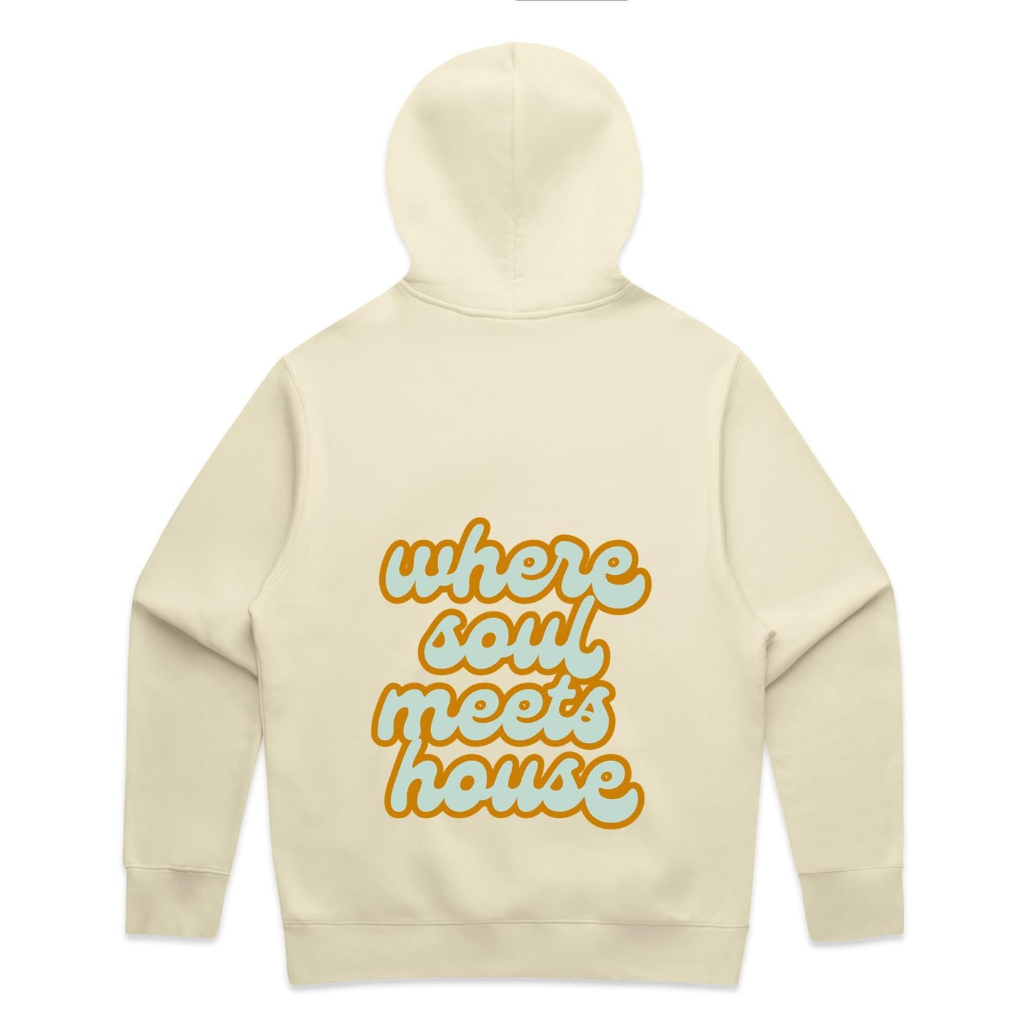 Where Soul meets House - relaxed hoodie
