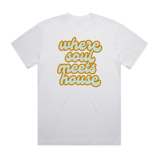 Where Soul meets House - Heavy Faded Tee